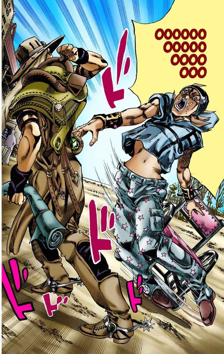 Page 19 Chapter 3 JoJos Bizarre Adventure, Part 7: Steel Ball Run (Official Colored)