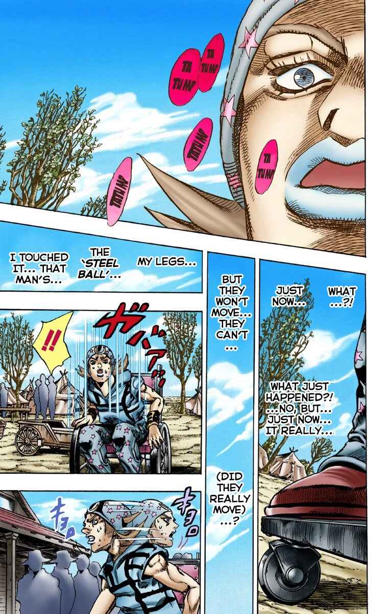 Page 22 Chapter 3 JoJos Bizarre Adventure, Part 7: Steel Ball Run (Official Colored)