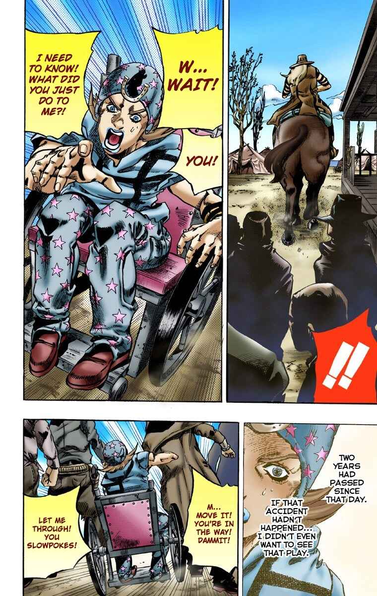 Page 23 Chapter 3 JoJos Bizarre Adventure, Part 7: Steel Ball Run (Official Colored)