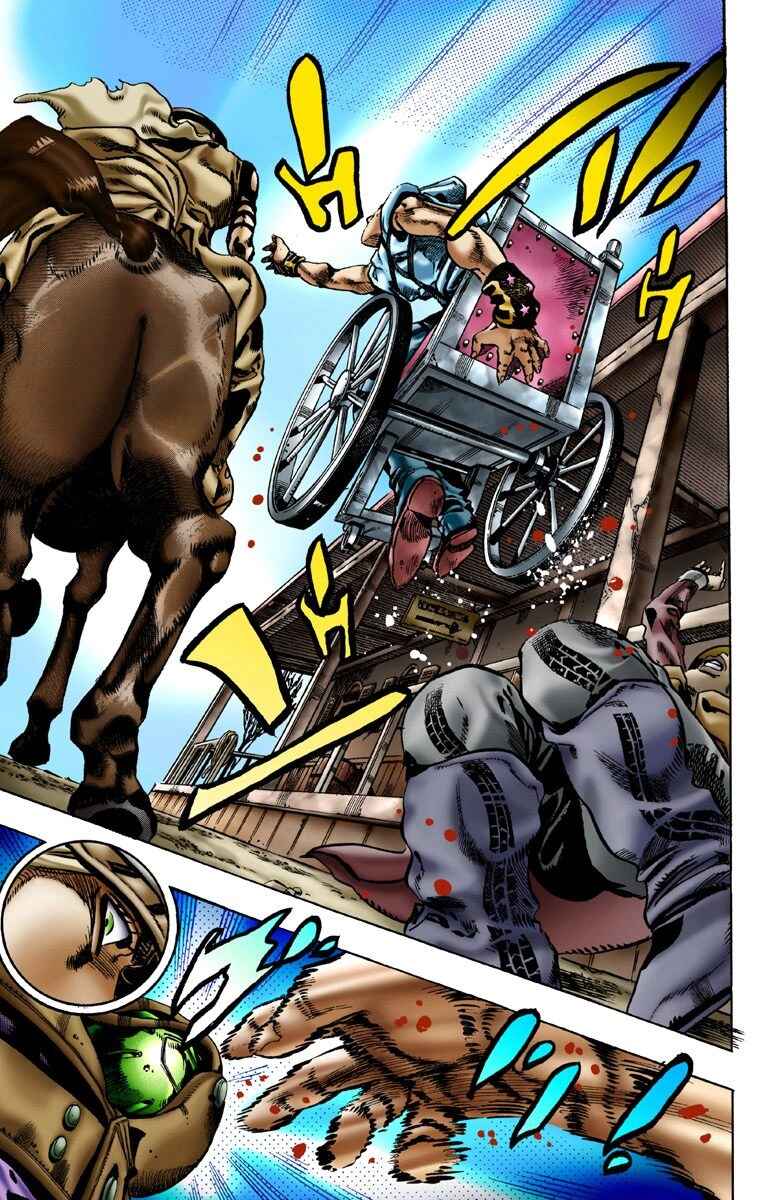 Page 27 Chapter 3 JoJos Bizarre Adventure, Part 7: Steel Ball Run (Official Colored)