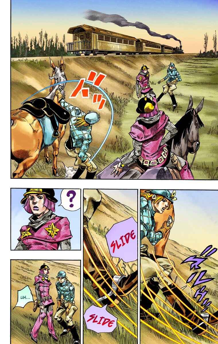 Page 27 Chapter 74 JoJos Bizarre Adventure, Part 7: Steel Ball Run (Official Colored)