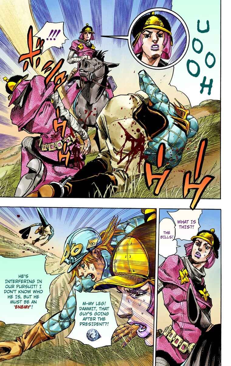 Page 31 Chapter 74 JoJos Bizarre Adventure, Part 7: Steel Ball Run (Official Colored)