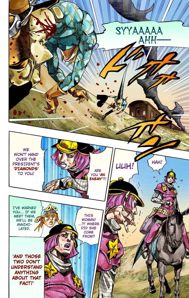 Page 32 Chapter 74 JoJos Bizarre Adventure, Part 7: Steel Ball Run (Official Colored)