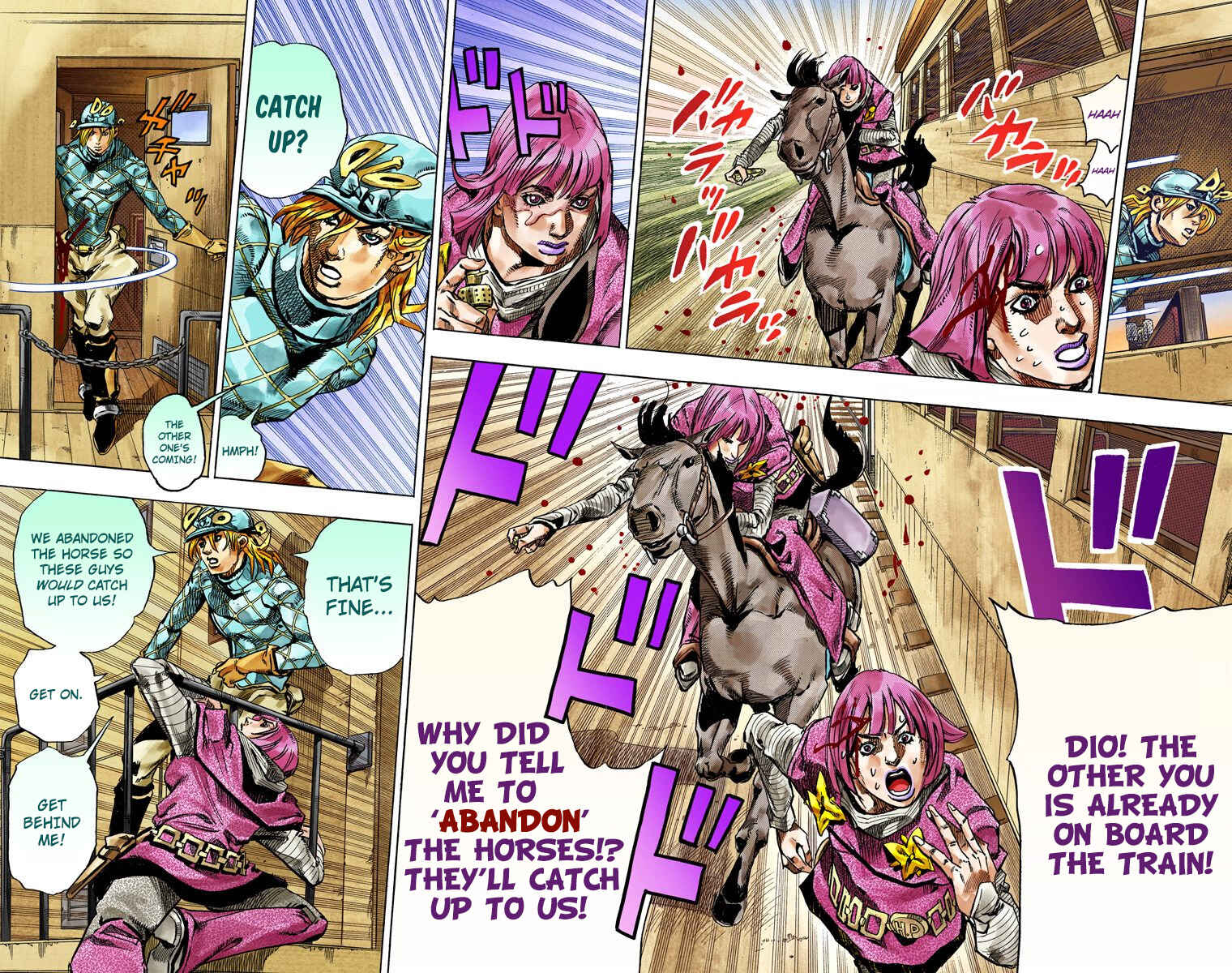 Page 45 Chapter 74 JoJos Bizarre Adventure, Part 7: Steel Ball Run (Official Colored)