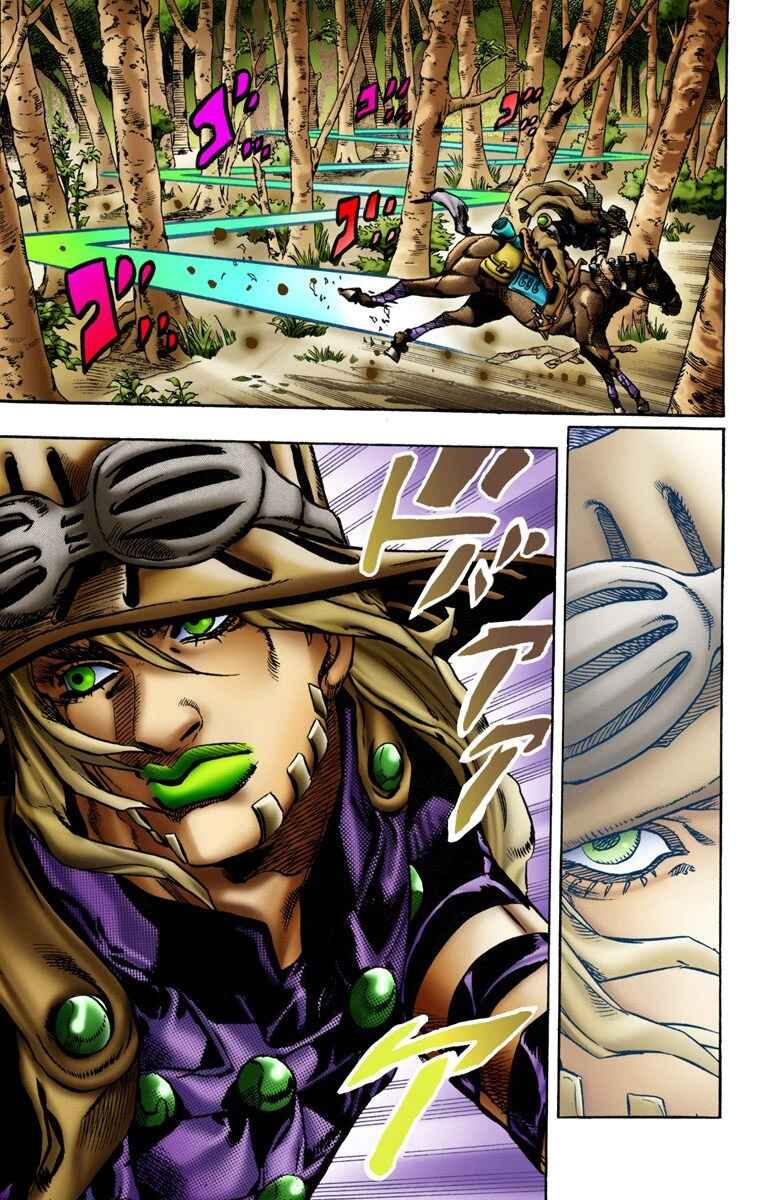 Page 13 Chapter 8 JoJos Bizarre Adventure, Part 7: Steel Ball Run (Official Colored)