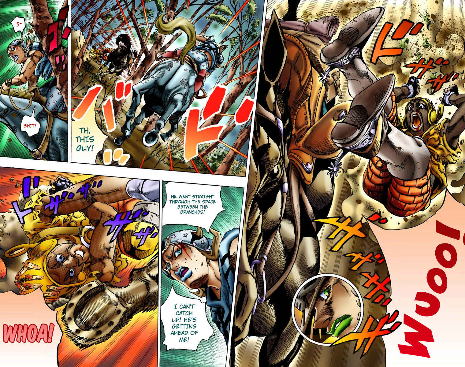 Page 16 Chapter 8 JoJos Bizarre Adventure, Part 7: Steel Ball Run (Official Colored)