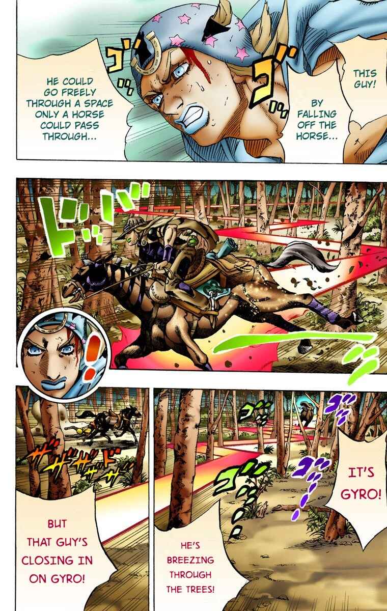 Page 17 Chapter 8 JoJos Bizarre Adventure, Part 7: Steel Ball Run (Official Colored)