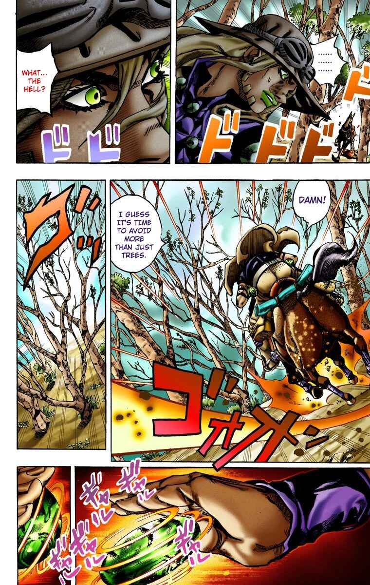 Page 19 Chapter 8 JoJos Bizarre Adventure, Part 7: Steel Ball Run (Official Colored)