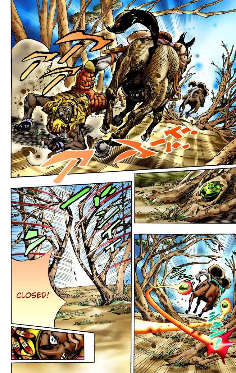 Page 23 Chapter 8 JoJos Bizarre Adventure, Part 7: Steel Ball Run (Official Colored)