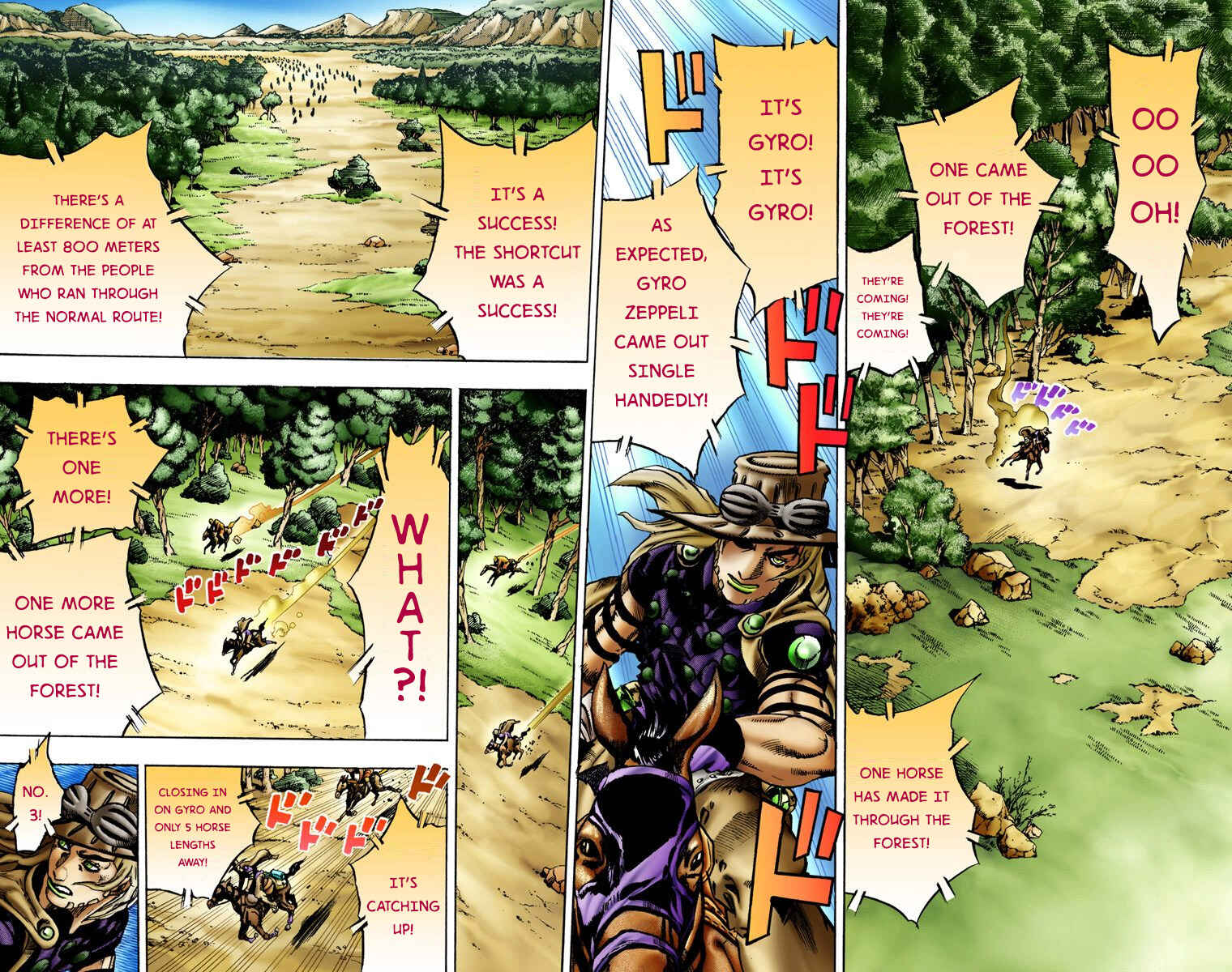 Page 25 Chapter 8 JoJos Bizarre Adventure, Part 7: Steel Ball Run (Official Colored)