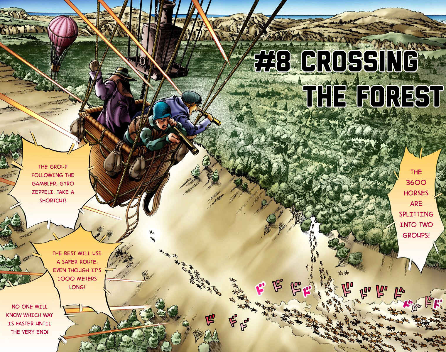 Page 3 Chapter 8 JoJos Bizarre Adventure, Part 7: Steel Ball Run (Official Colored)