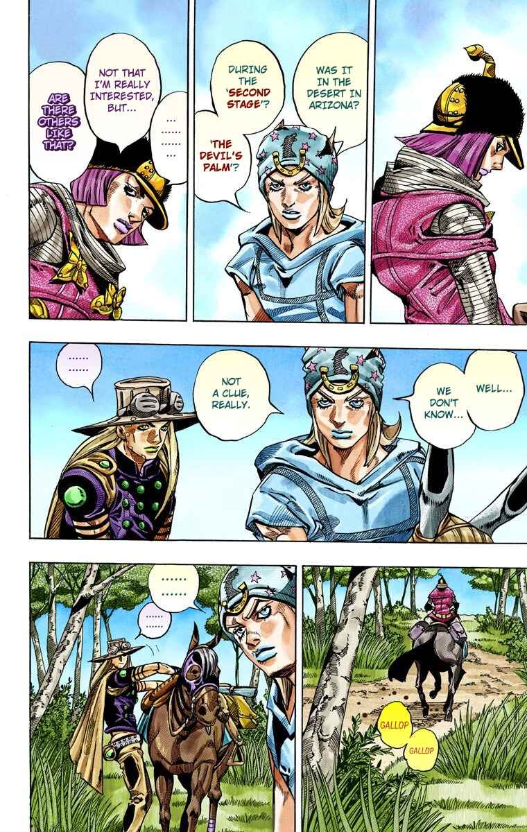 Page 21 Chapter 33 JoJos Bizarre Adventure, Part 7: Steel Ball Run (Official Colored)