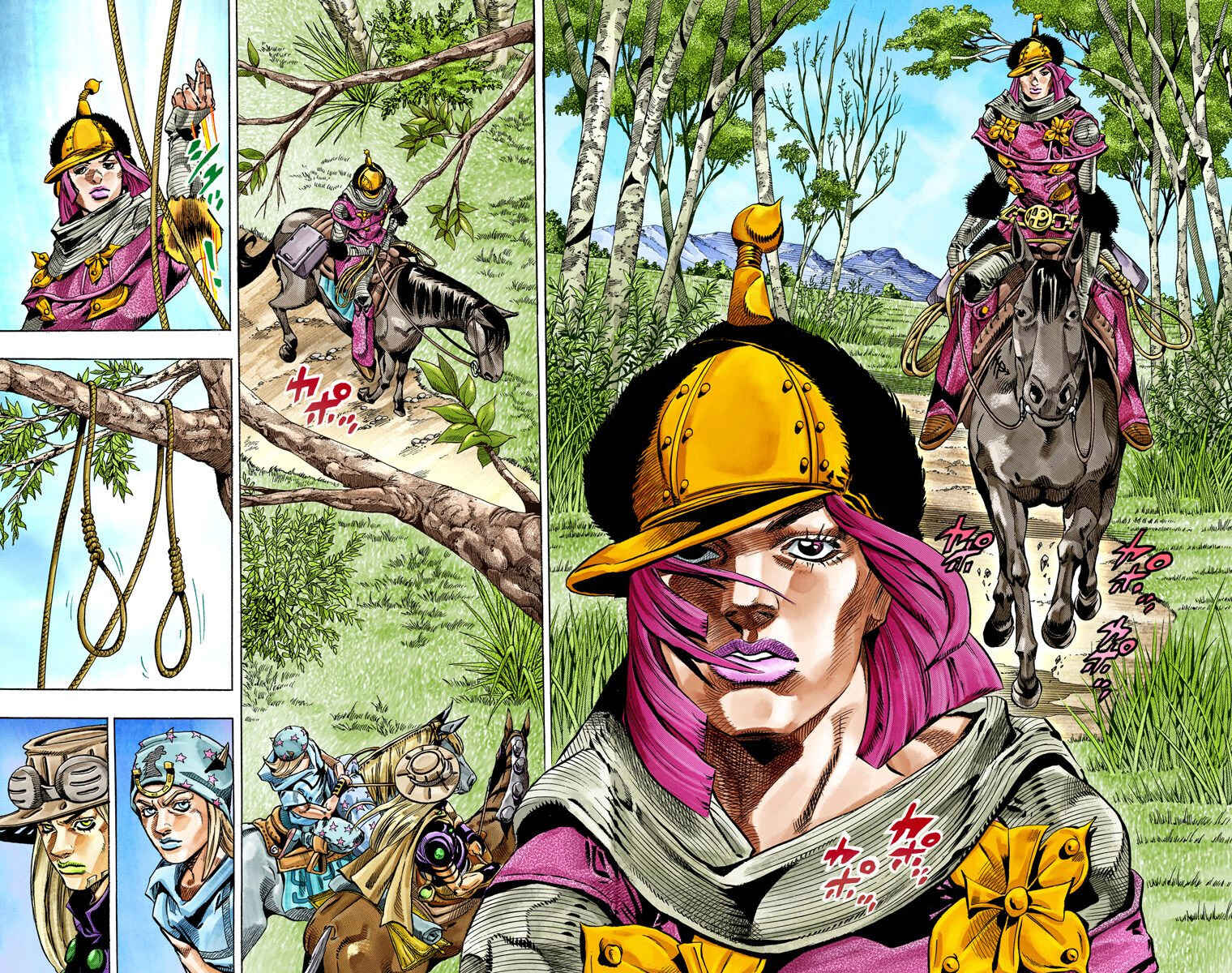 Page 4 Chapter 33 JoJos Bizarre Adventure, Part 7: Steel Ball Run (Official Colored)