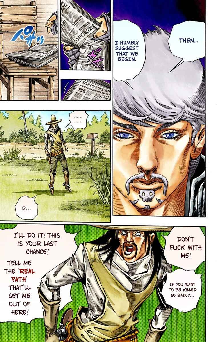 Page 43 Chapter 33 JoJos Bizarre Adventure, Part 7: Steel Ball Run (Official Colored)