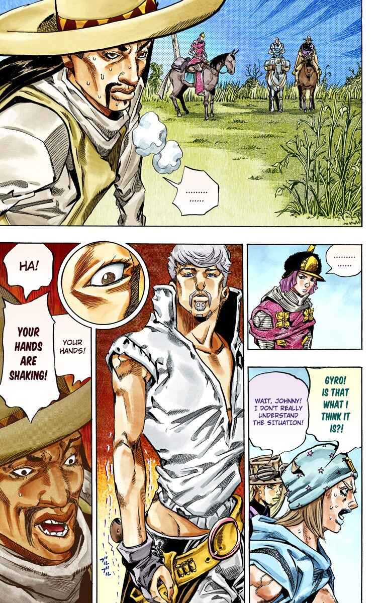 Page 45 Chapter 33 JoJos Bizarre Adventure, Part 7: Steel Ball Run (Official Colored)
