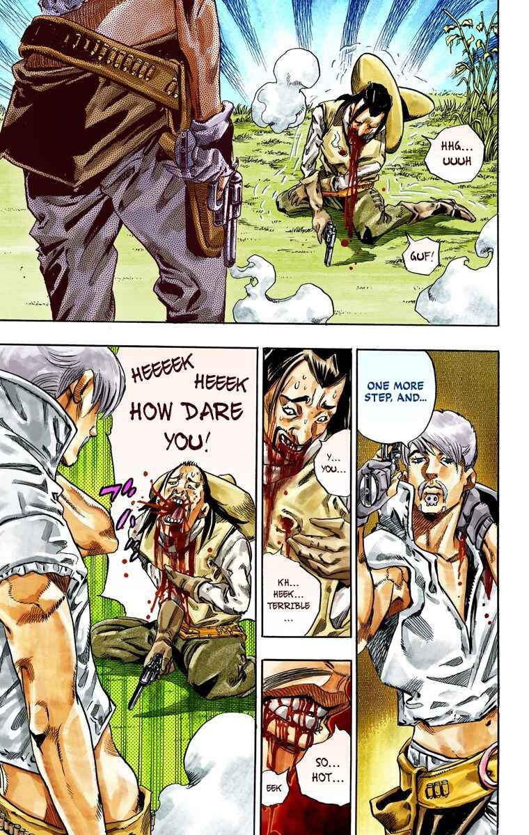 Page 52 Chapter 33 JoJos Bizarre Adventure, Part 7: Steel Ball Run (Official Colored)