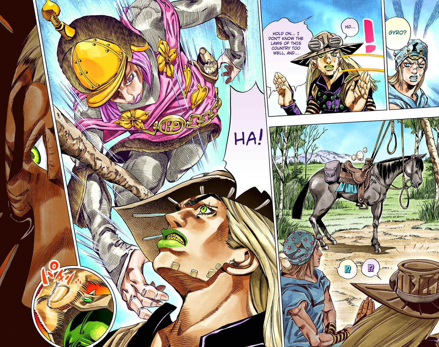 Page 7 Chapter 33 JoJos Bizarre Adventure, Part 7: Steel Ball Run (Official Colored)