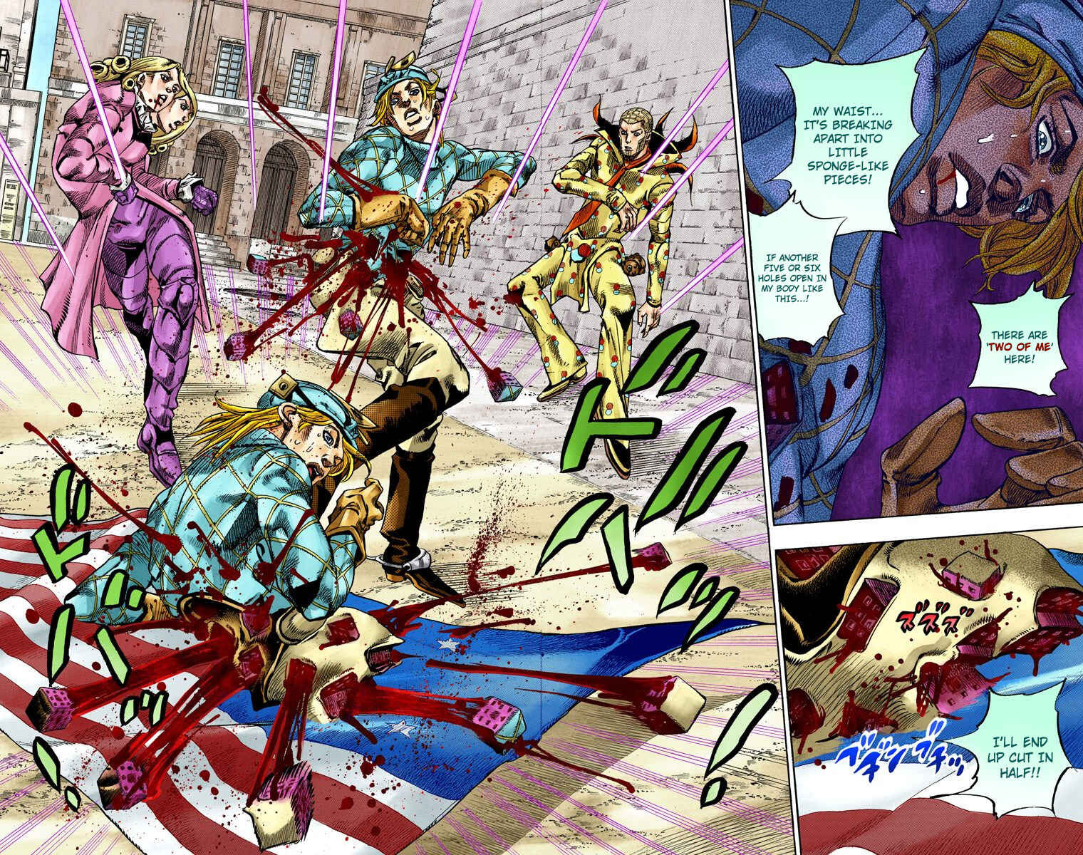 Page 4 Chapter 70 JoJos Bizarre Adventure, Part 7: Steel Ball Run (Official Colored)