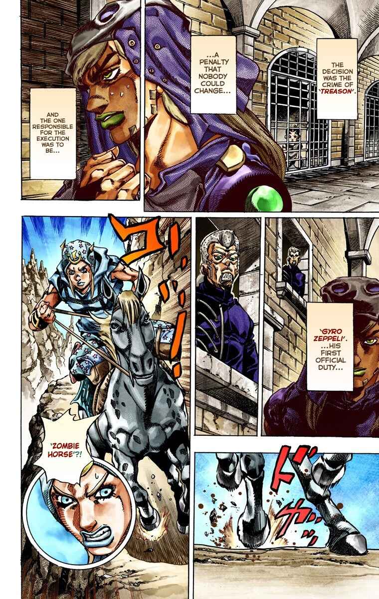 Page 18 Chapter 24 JoJos Bizarre Adventure, Part 7: Steel Ball Run (Official Colored)