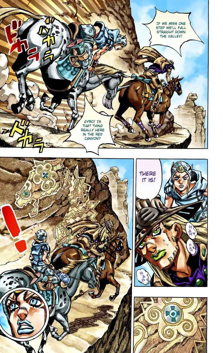 Page 19 Chapter 24 JoJos Bizarre Adventure, Part 7: Steel Ball Run (Official Colored)