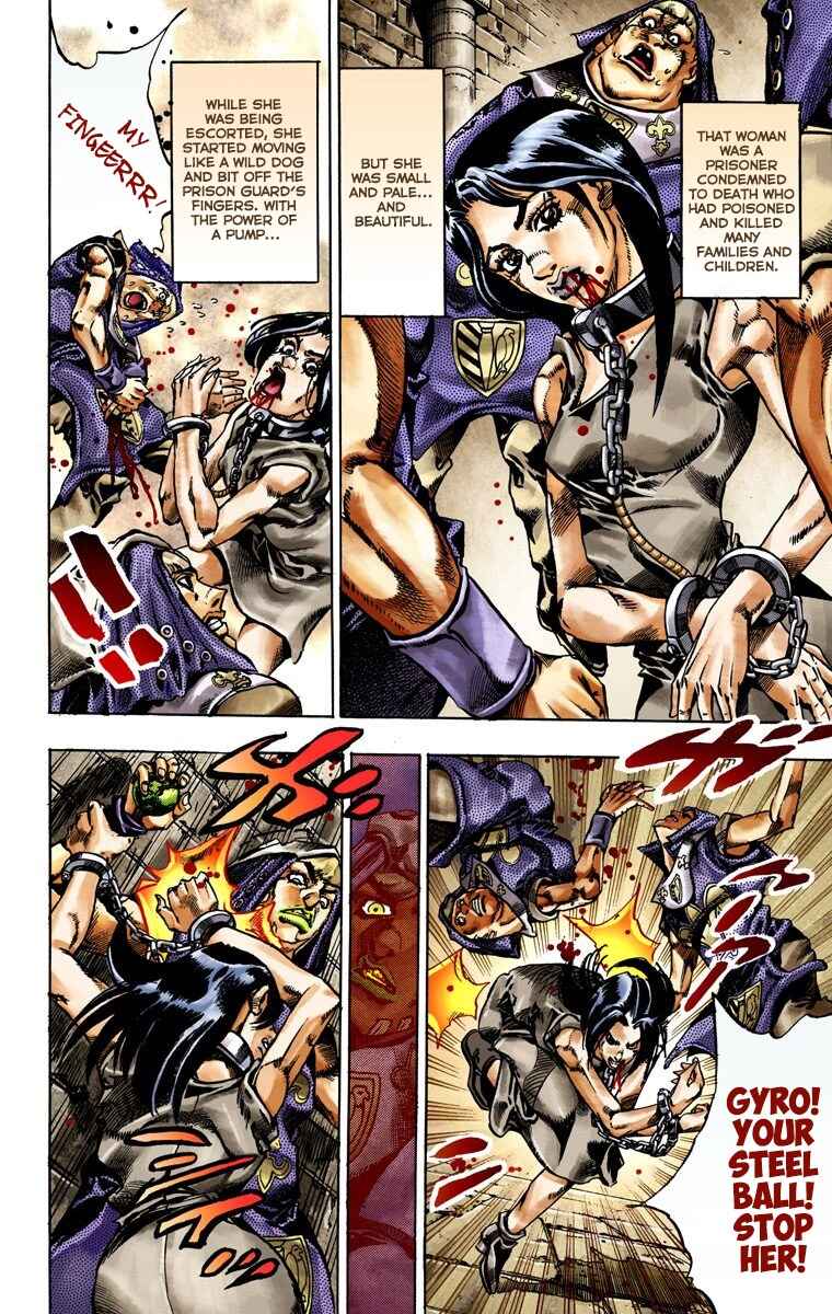 Page 9 Chapter 24 JoJos Bizarre Adventure, Part 7: Steel Ball Run (Official Colored)