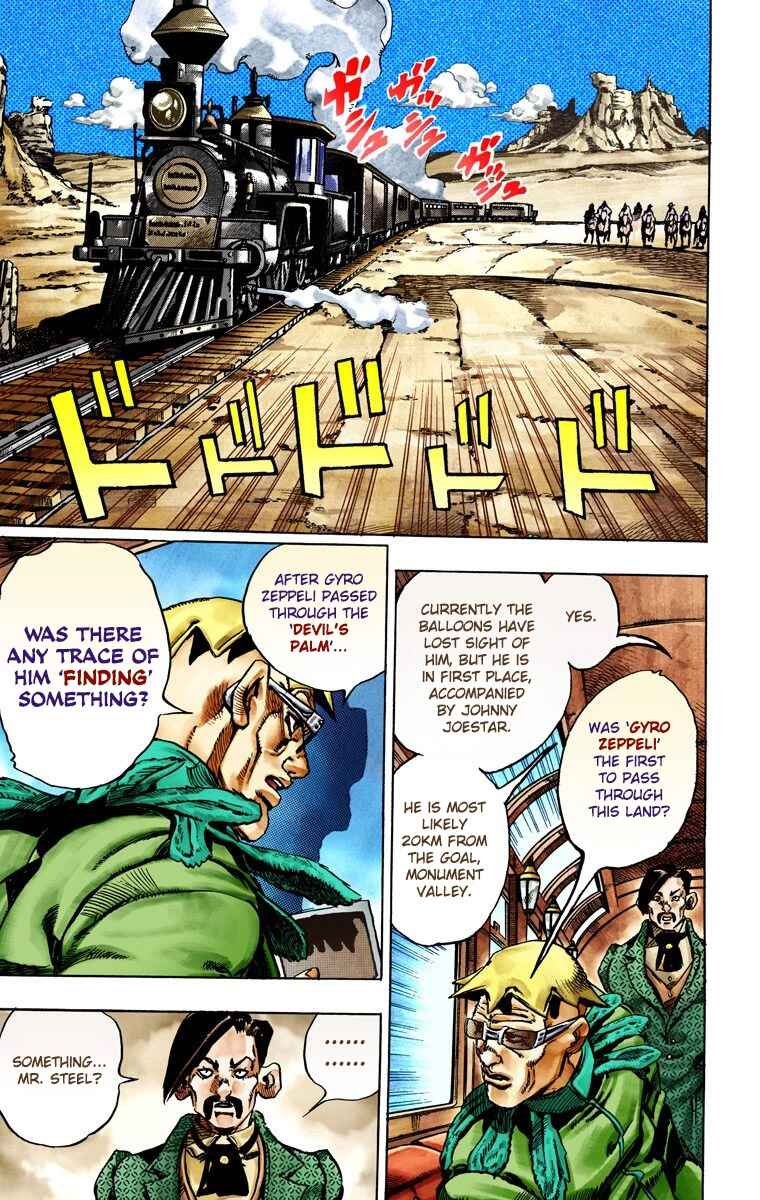 Page 27 Chapter 25 JoJos Bizarre Adventure, Part 7: Steel Ball Run (Official Colored)