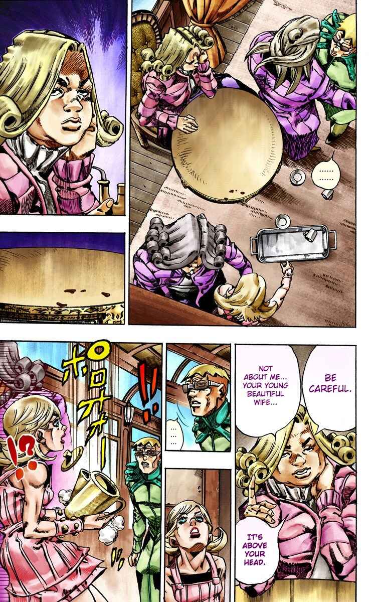 Page 38 Chapter 25 JoJos Bizarre Adventure, Part 7: Steel Ball Run (Official Colored)