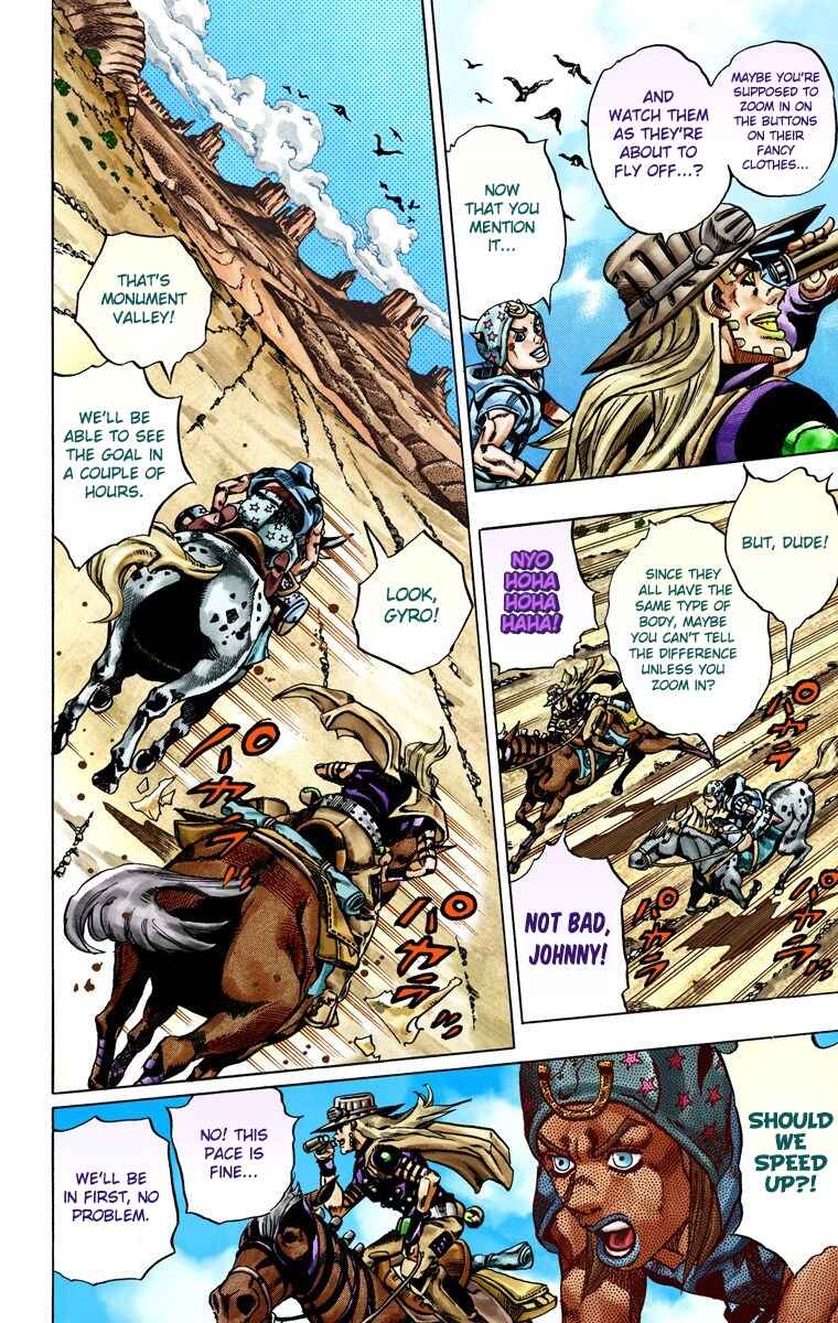 Page 43 Chapter 25 JoJos Bizarre Adventure, Part 7: Steel Ball Run (Official Colored)