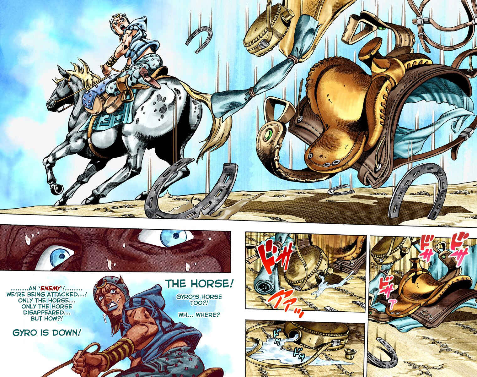 Page 50 Chapter 25 JoJos Bizarre Adventure, Part 7: Steel Ball Run (Official Colored)