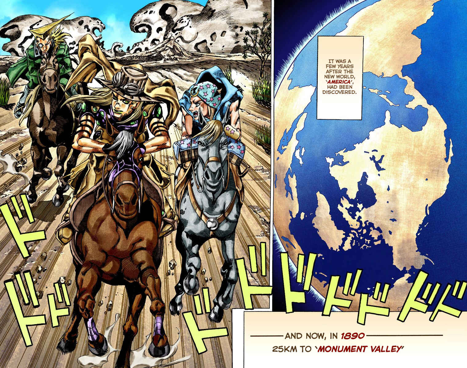 Page 6 Chapter 25 JoJos Bizarre Adventure, Part 7: Steel Ball Run (Official Colored)