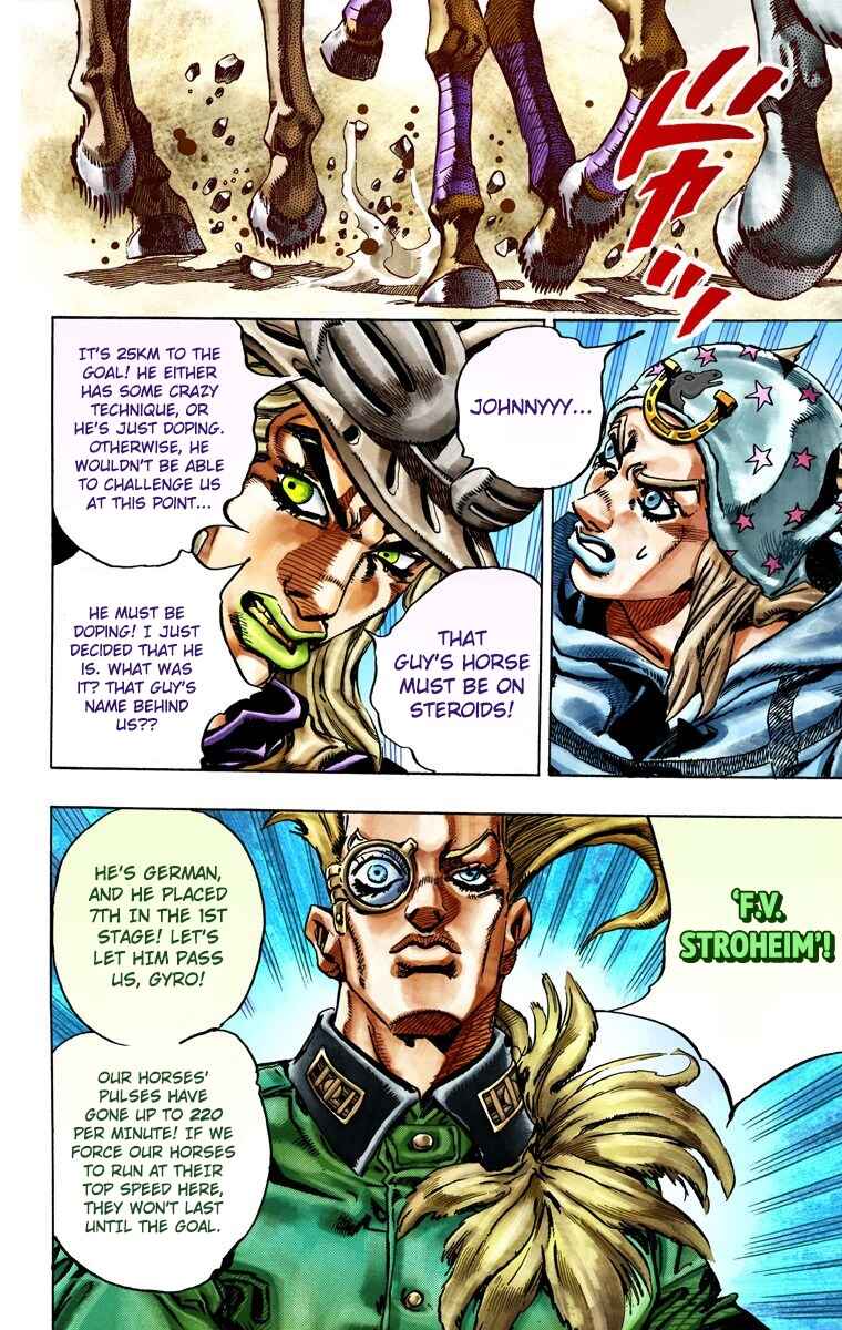 Page 7 Chapter 25 JoJos Bizarre Adventure, Part 7: Steel Ball Run (Official Colored)
