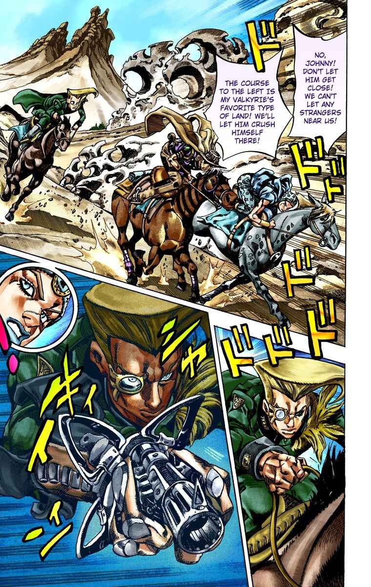 Page 8 Chapter 25 JoJos Bizarre Adventure, Part 7: Steel Ball Run (Official Colored)