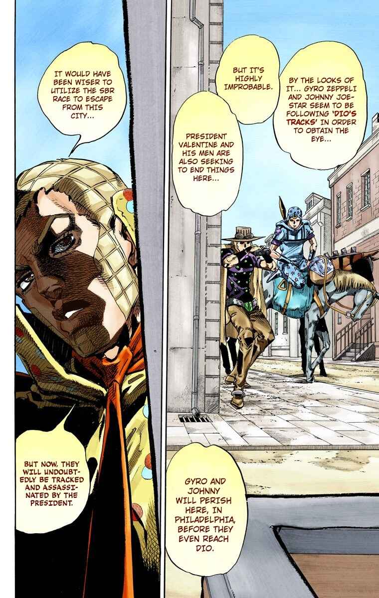 Page 18 Chapter 67 JoJos Bizarre Adventure, Part 7: Steel Ball Run (Official Colored)