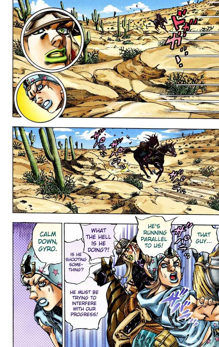 Page 11 Chapter 14 JoJos Bizarre Adventure, Part 7: Steel Ball Run (Official Colored)