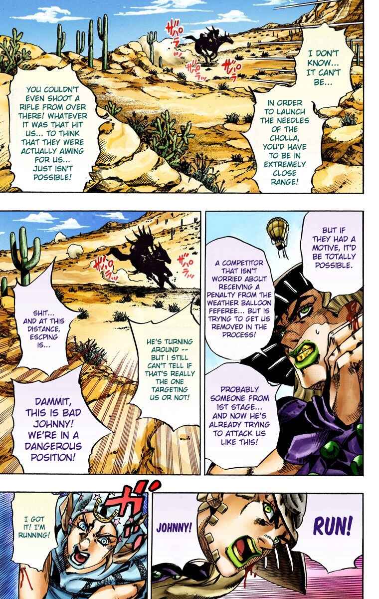 Page 14 Chapter 14 JoJos Bizarre Adventure, Part 7: Steel Ball Run (Official Colored)