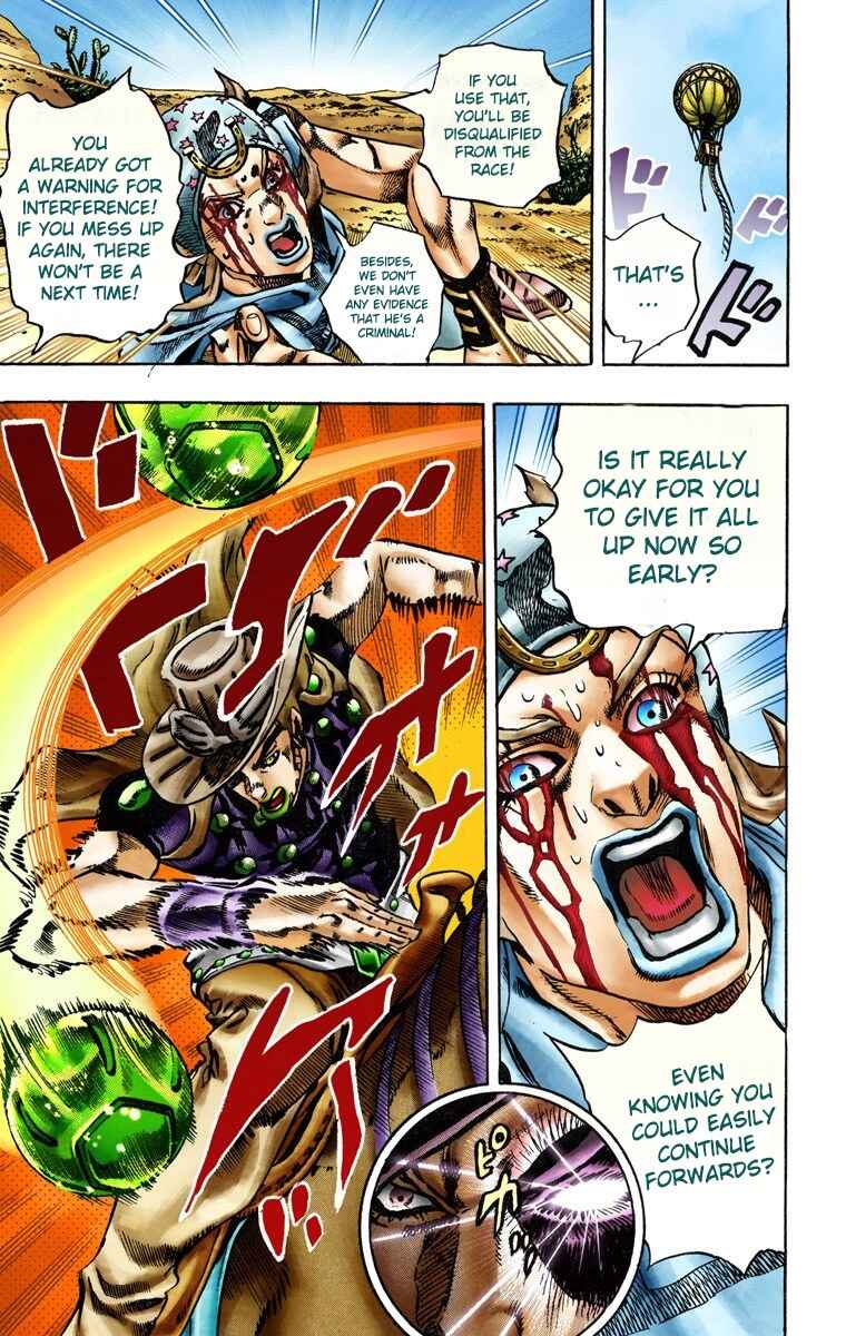 Page 23 Chapter 14 JoJos Bizarre Adventure, Part 7: Steel Ball Run (Official Colored)