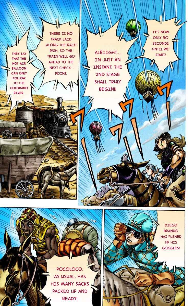 Page 22 Chapter 13 JoJos Bizarre Adventure, Part 7: Steel Ball Run (Official Colored)
