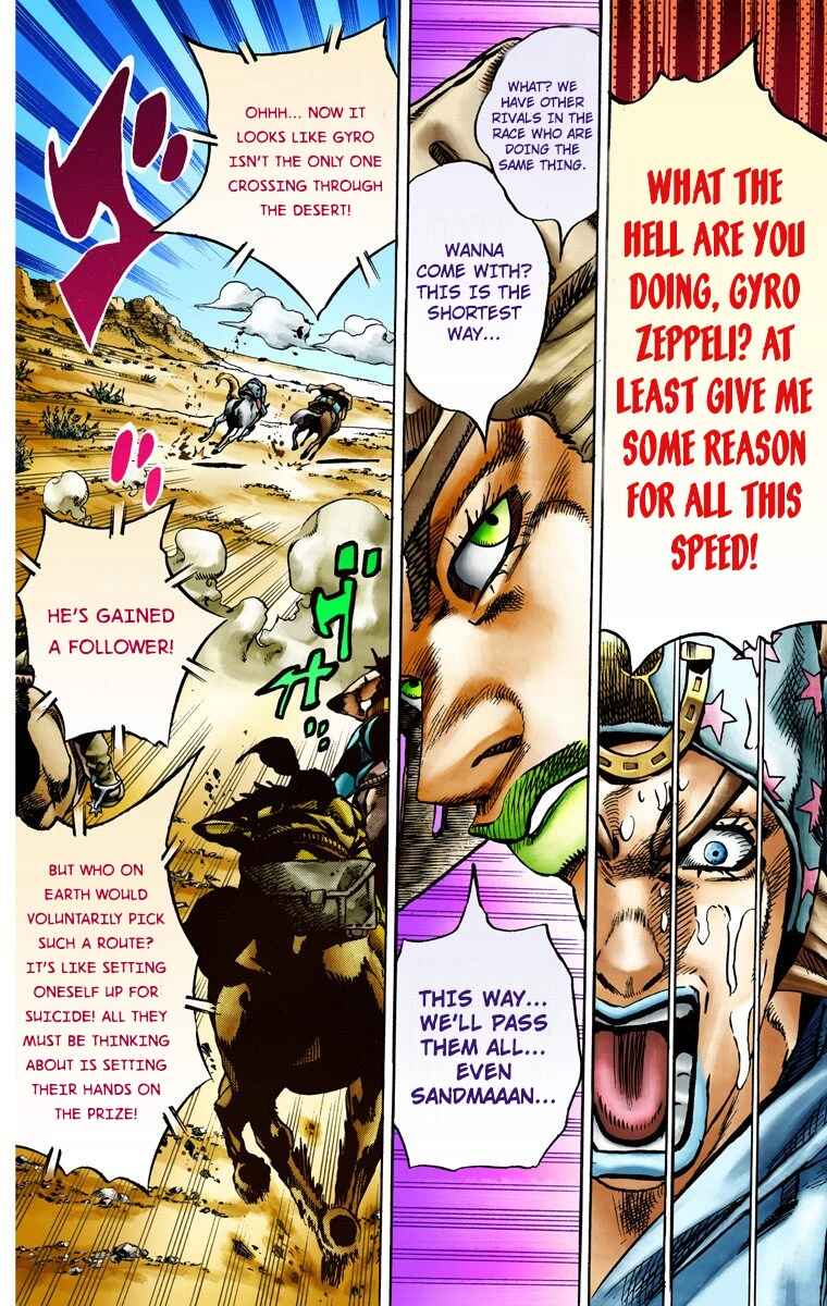 Page 27 Chapter 13 JoJos Bizarre Adventure, Part 7: Steel Ball Run (Official Colored)