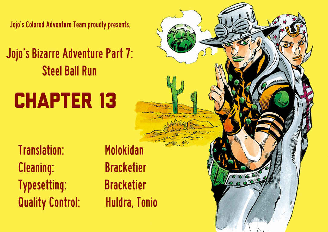 Page 29 Chapter 13 JoJos Bizarre Adventure, Part 7: Steel Ball Run (Official Colored)
