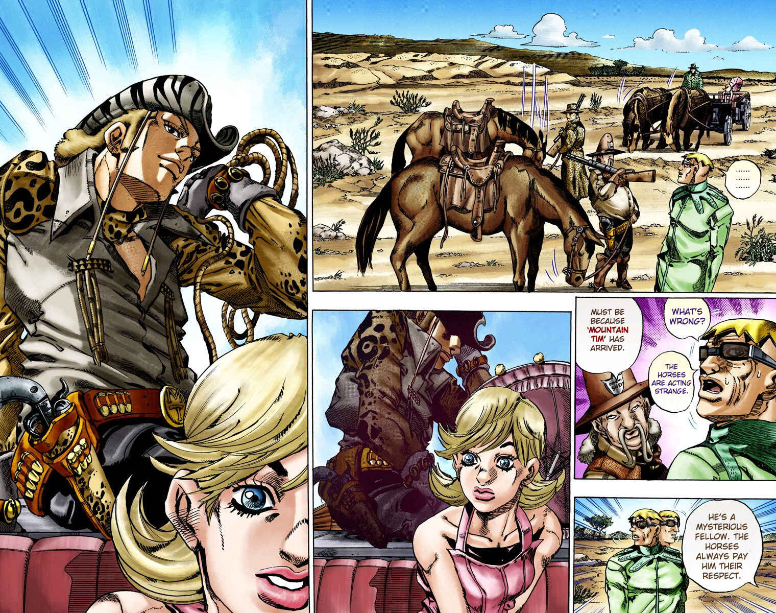 Page 5 Chapter 13 JoJos Bizarre Adventure, Part 7: Steel Ball Run (Official Colored)