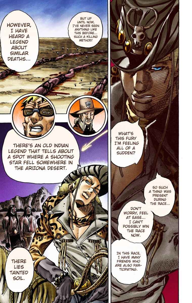Page 9 Chapter 13 JoJos Bizarre Adventure, Part 7: Steel Ball Run (Official Colored)