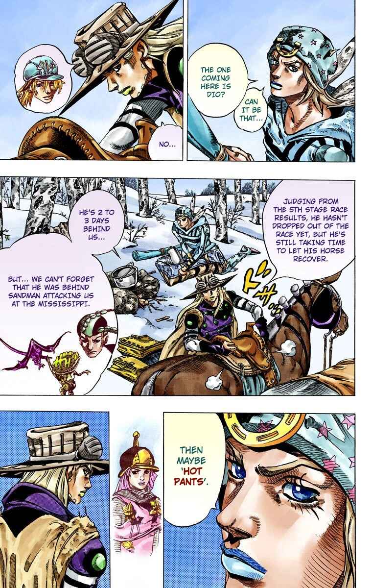 Page 13 Chapter 45 JoJos Bizarre Adventure, Part 7: Steel Ball Run (Official Colored)