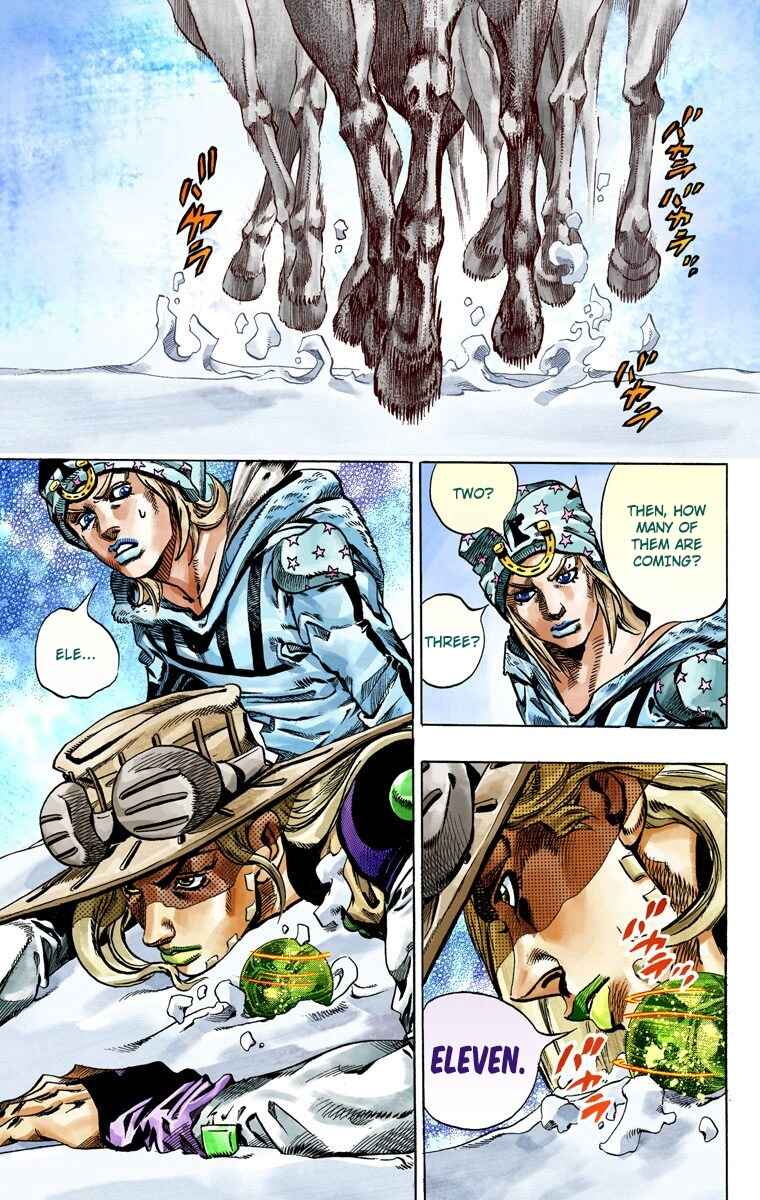 Page 18 Chapter 45 JoJos Bizarre Adventure, Part 7: Steel Ball Run (Official Colored)