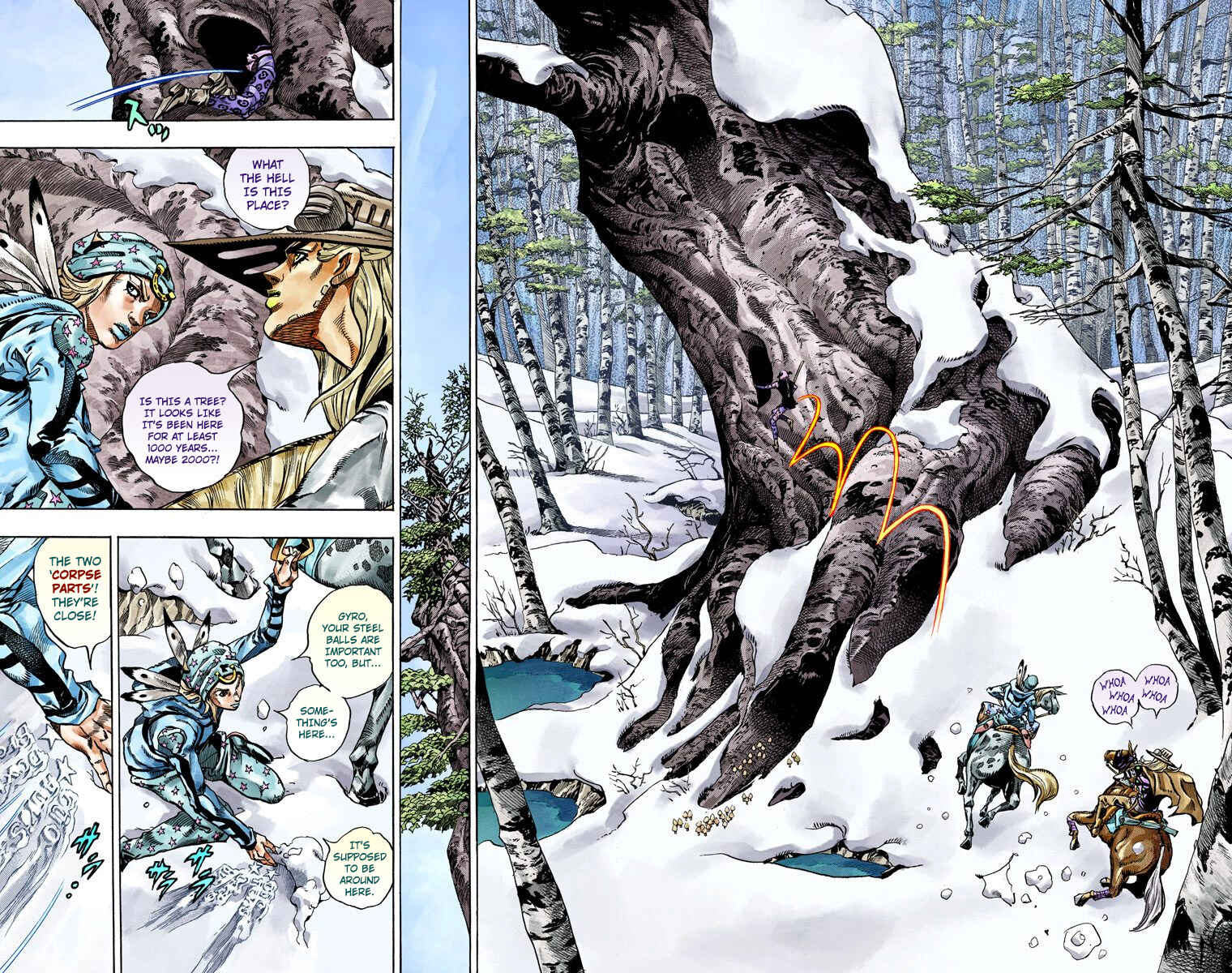 Page 24 Chapter 45 JoJos Bizarre Adventure, Part 7: Steel Ball Run (Official Colored)