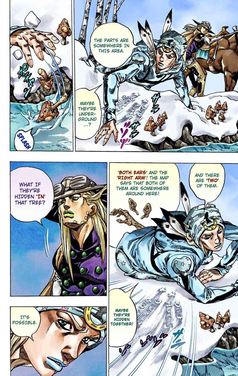 Page 25 Chapter 45 JoJos Bizarre Adventure, Part 7: Steel Ball Run (Official Colored)