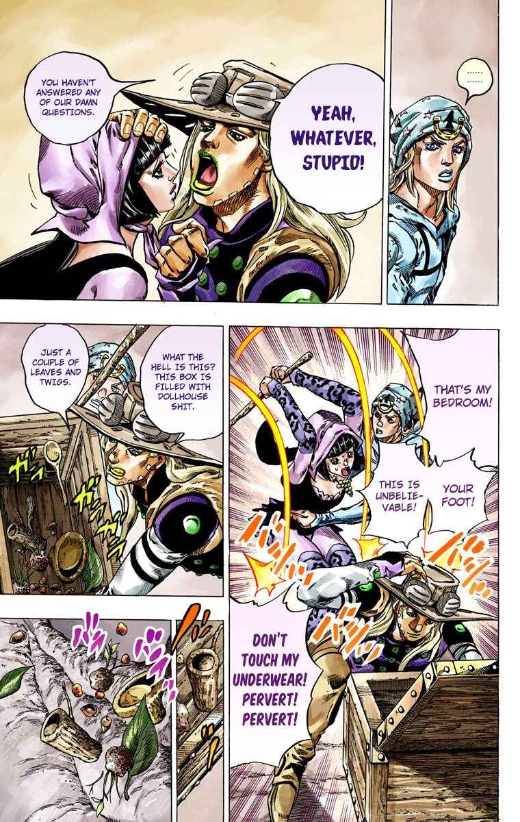 Page 38 Chapter 45 JoJos Bizarre Adventure, Part 7: Steel Ball Run (Official Colored)