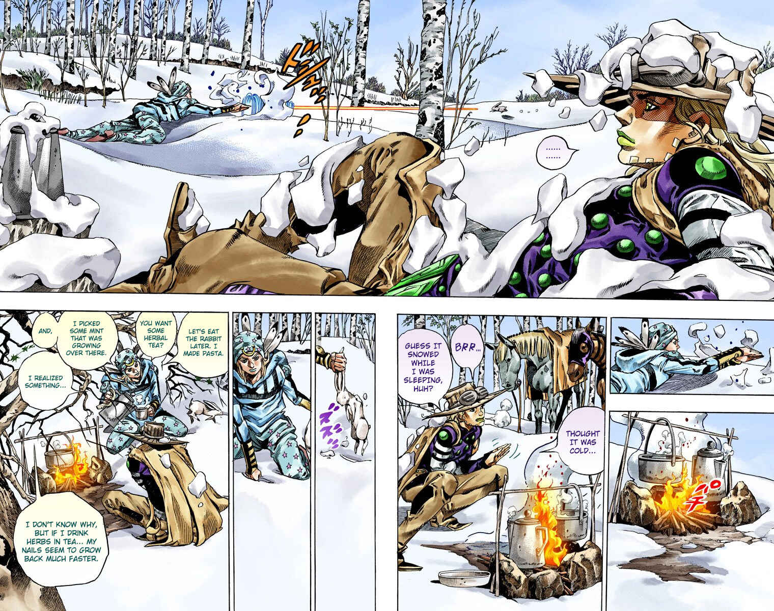Page 9 Chapter 45 JoJos Bizarre Adventure, Part 7: Steel Ball Run (Official Colored)