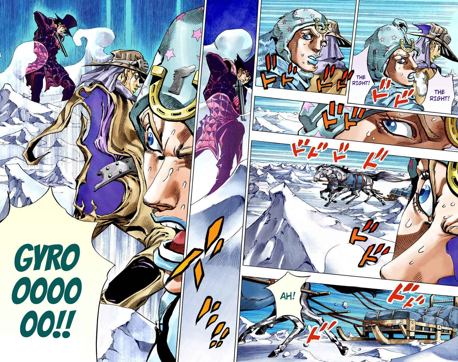 Page 17 Chapter 52 JoJos Bizarre Adventure, Part 7: Steel Ball Run (Official Colored)