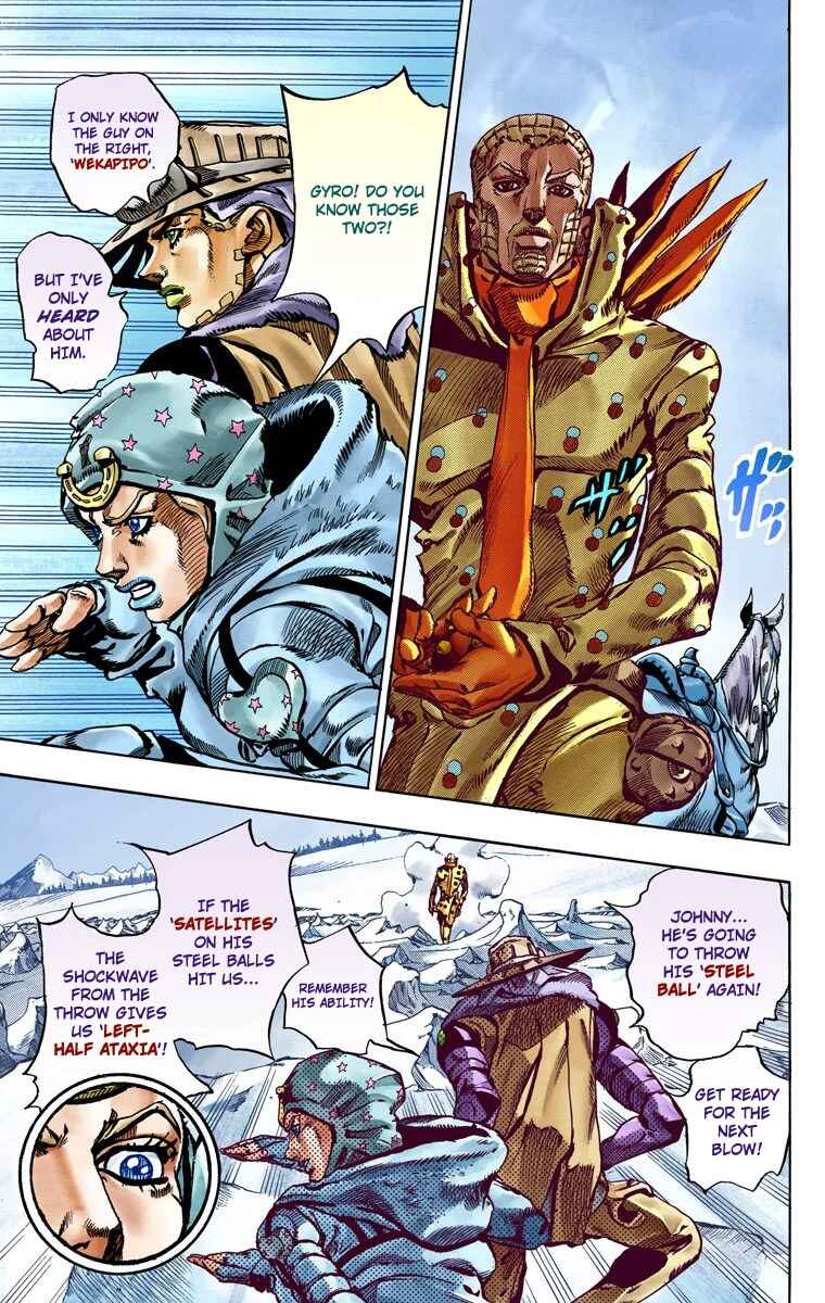 Page 27 Chapter 52 JoJos Bizarre Adventure, Part 7: Steel Ball Run (Official Colored)