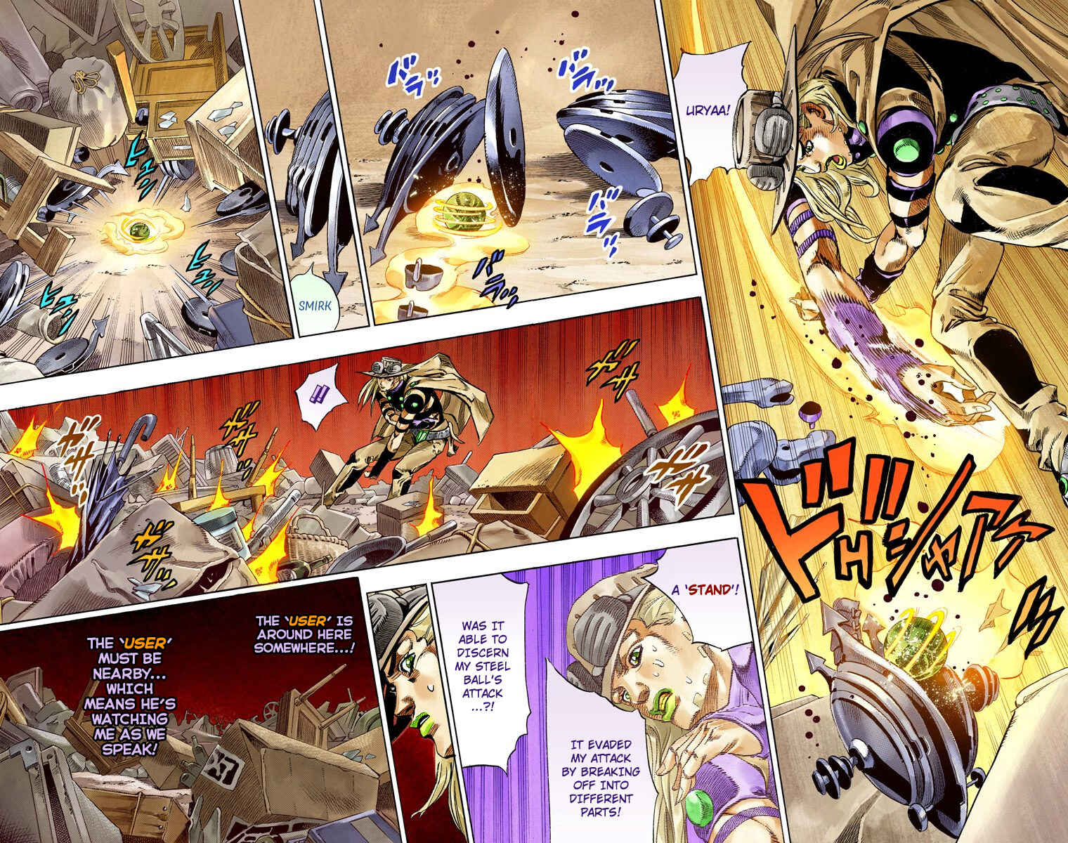 Page 11 Chapter 57 JoJos Bizarre Adventure, Part 7: Steel Ball Run (Official Colored)